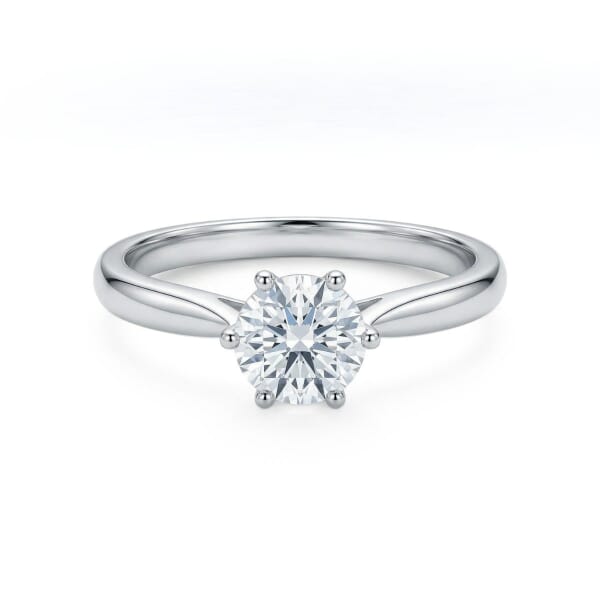 Enstens diamantring Leticia med 0,70 ct i 14kt gull. TW-Si. -18007070